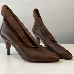 Bally Leather and Suede Heels - Women’s 6N